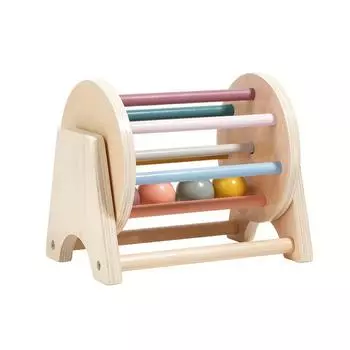 Educational Teaching Aids, Wooden Rolling Drum, Ball Shaped Musical Toys, Suitable For Children s Christmas And Birthday Gifts One Size