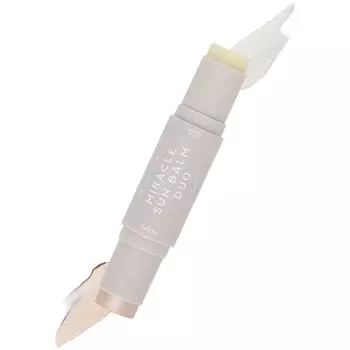 Ее губы BEAUTY Miracle Sunbalm Duo Sunscreen Stick Highlight Pore Cover Base 14 г [Официальный] SPF50+ PA+++