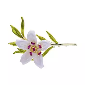 Ее ювелирные изделия из лаборатории | Звездная эмаль, нарциссы, броши, булавка для инструментов, вечерние офисные броши, булавка, подарки