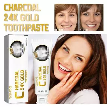 EELHOE 100 г бамбуковый уголь для отбеливания зубов мусс для удаления пятен на зубах зубная паста корректор для зубов усилитель отбеливания зубов пенящаяся зубная паста 100g