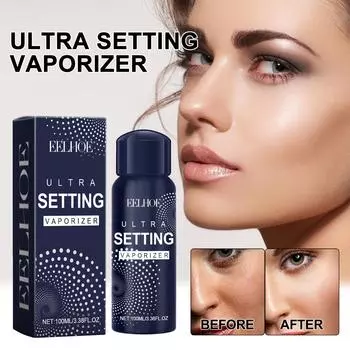 EELHOE 100 мл матовый долговечный прозрачный спрей для фиксации макияжа с контролем масла натуральный портативный спрей для фиксации макияжа 100ml