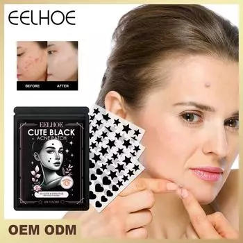 EELHOE 108 пластырей, водонепроницаемые наклейки от прыщей, лечение прыщей, инструмент для удаления прыщей, невидимый дышащий пластырь от прыщей, уход за кожей 108pcs/bag