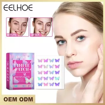 EELHOE 160 пластырей, водонепроницаемые наклейки от прыщей, лечение прыщей, инструмент для удаления прыщей, невидимый дышащий пластырь от прыщей, уход за кожей 160pcs/box