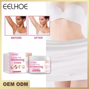 Eelhoe 30/50 г отбеливающий крем, отбеливающий крем для тела, увлажняющий питательный крем, крем для подмышек, спины, ног, коленей, уход за телом 30g