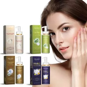 EELHOE Антивозрастная сыворотка для лица с коллагеном и гиалуроновой кислотой, сыворотка для удаления морщин, коллаген, лифтинг, укрепляющая эссенция, 100 мл фиолетовый