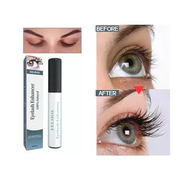 EELHOE Black Natural Beauty Водостойкая тушь для ресниц Curl Eyelash Eyebrow Увлажняющая бесследная удлиняющая тушь 3ml