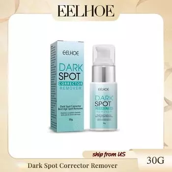 Eelhoe Dark Spot Corrector Remover для улучшения увлажнения кожи Увлажнение лица Улучшает пятна Устраняет меланин кожи лица 30g Boxed
