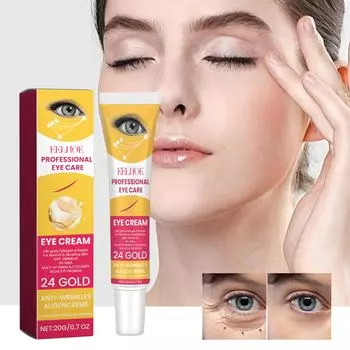 Eelhoe Fades Тонкие линии против темных кругов под глазами Сыворотка для снятия мешков под глазами Отечность Антивозрастная упругость Уход за глазами Крем против морщин вокруг глаз 20g