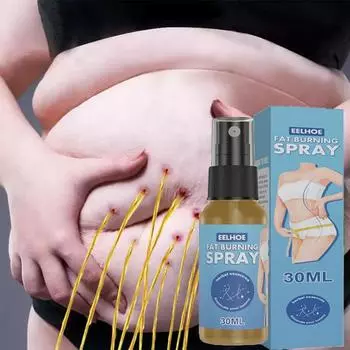 Eelhoe Fast Beauty спрей для похудения и сжигания жира, тонкая талия, моделирующий тонкий живот, спрей для сжигания жира 5ml
