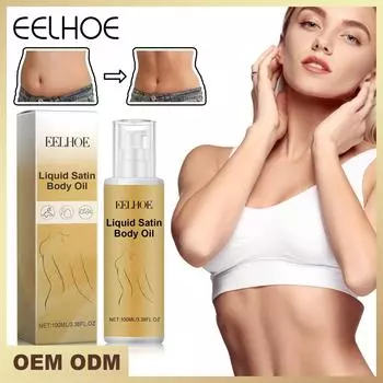 EELHOE Формирующие эфирные масла Массаж тела Масла для похудения Формирующие укрепляющие легкие жиросжигающие масла Продукты для похудения живота и бедер 100ml