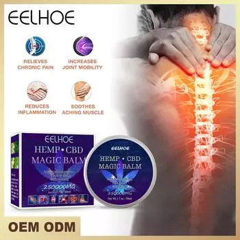 eelhoe Herbal Pain Relief Ointment Rheumatoid Arthritis Muscle Joint Back Pain Relief Cream Body Massage Medical Plaster 50ml