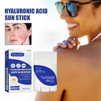 Защитный карандаш с гиалуроновой кислотой EELHOE Увлажняющий, легкий, освежающий, увлажняющий, изолирующий, водостойкий 22g