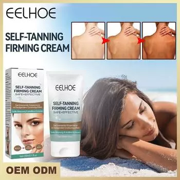 EELHOE крем-автозагар для тела, мусс для загара, средний уход за кожей, крем для солярия, бронзатор, питательный крем для лица и тела, солнцезащитный крем для макияжа, 30 мл 30ml
