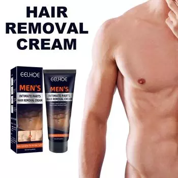 Eelhoe крем для безболезненной депиляции лица, рук, ног, спины, подмышек, линии бикини, полный ремонт тела, нежный, не раздражающий уход за кожей, 60 г 60ml