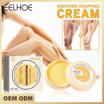 EELHOE крем для ног против трещин, ремонт трещин на пятках, крем из пчелиного воска, гладкое удаление омертвевшей кожи, мозоли, защита от высыхания рук, уход за кожей ног, 20 г 20g