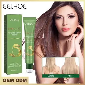 EELHOE масло для роста волос с экстрактом полигона, сыворотка для роста, предотвращение выпадения волос, уход за кожей головы, массажный ролик, лечение, загуститель, эссенция 20 мл 20ml