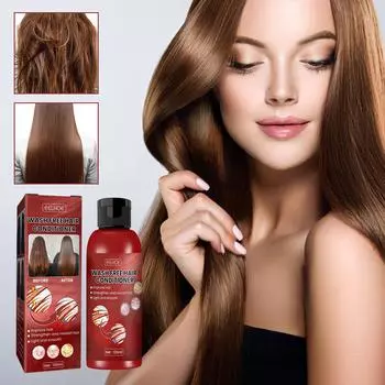 EELHOE Масло-кондиционер с бетаином, разглаживающее и восстанавливающее средство для волос, сухой спрей после шампуня, несмываемый кондиционер для ухода за волосами, 100 мл 100ml