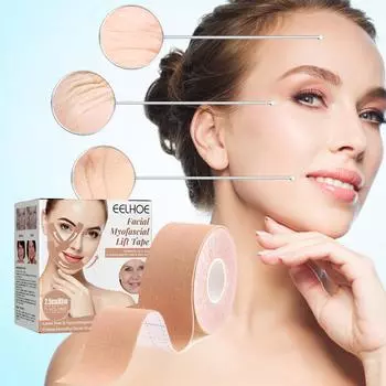 EELHOE Миофасциальный пояс для подтяжки лица Face Anti-Sagging Lift Chin V Face Breathable Face Lifting Patch
