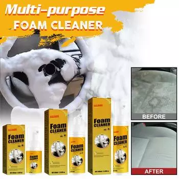 EELHOE Многофункциональный пенный очиститель Автотовары Деконтаминация Сиденье Руль Очиститель 30ML
