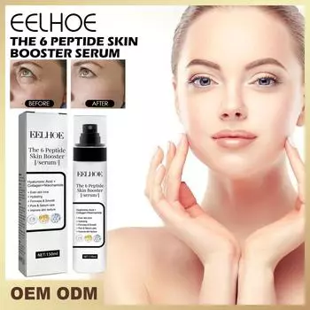 EELHOE Ниацинамидная сыворотка для лица, увлажняющая, отбеливающая, укрепляющая, выцветает, тонкие линии, против морщин, против старения, эссенция для глубокого ухода, 150 мл 150ml