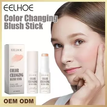 EELHOE Румяна, питательные румяна для лица, гель-крем, водостойкие, многоцелевые, для глаз, губ, макияжа, румяна-карандаш, водостойкие румяна для лица, румяна для щек 7g