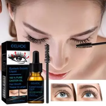 EELHOE Seven Days Eyelash Fast Growth Serum Длинные и густые брови Подтяжка ресниц Утолщение ресниц Натуральный усилитель ресниц Новый 10ml