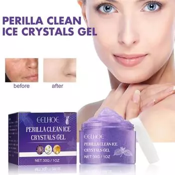EELHOE Shiso Clarifying Cleansing Ice Gel Очищающий поры Осветляющий акне Темные пятна Осветляющий гель для кожи 30g