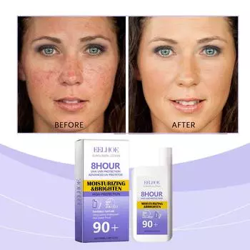 Eelhoe солнцезащитный крем для лица и тела, отбеливающий солнцезащитный крем, солнцезащитный крем, защитный крем для кожи, солнцезащитный крем для лица SPF 50/SPF 90 50ml