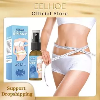 Eelhoe спрей для сжигания жира для похудения, спрей для сжигания жира на тонкой талии, спрей для похудения, спрей для сжигания жира на большом животе, 30 мл