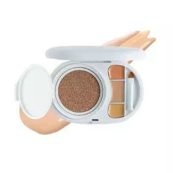 Effect like finish foundation cushion foundation with 3 color concealer spf50+ pa+++ break-resistant coverage stain hide 19 cream