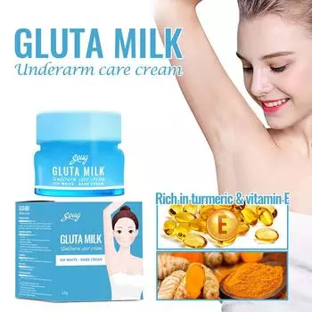 Effective Body Whitening Cream Improve Dull Armpit Legs Remover Dark Spots Bleaching Sk N2V8 blue-15g