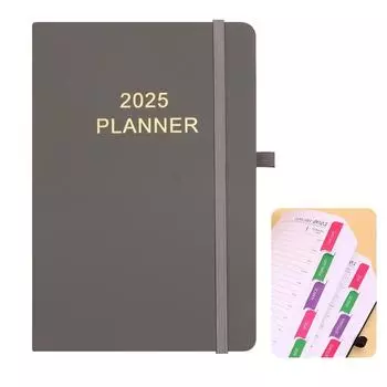 Efficiency 2025 Planner Notebook Schedule Journal Diary Book Simplicity Calendar Notebook School