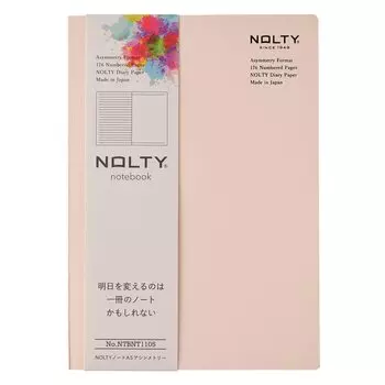 Efficiency NOLTY Note A5 Asymmetric Ruled Dot Grid Pink NTBNT1105 6.0mm