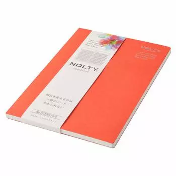 Efficiency NOLTY Note A5 Log Type Grid Orange NTBNT1204 3.5m