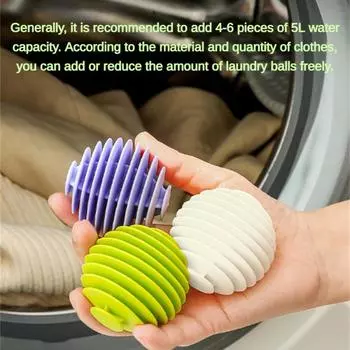 Efficient Anti-winding Laundry Ball Environmental Protection Convenient Save Time Effortlessly Cleaning Ball Durable Reusable