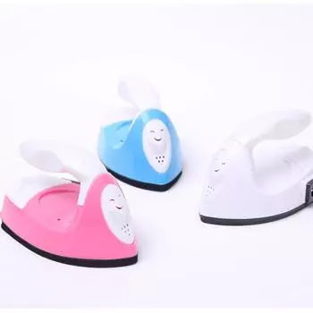 Effortlessly Create DIY Iron-on Name Patches with Mini Iron for Crafts белый