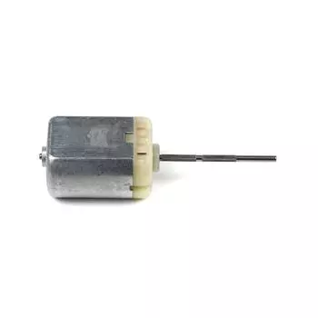 Для автомобильного замка двери топливного бака привод складного зеркала всего 63,50 мм EGE678 FC280 12 В постоянного тока 28,30 мм ребристый шпиндельный вал ось мотор