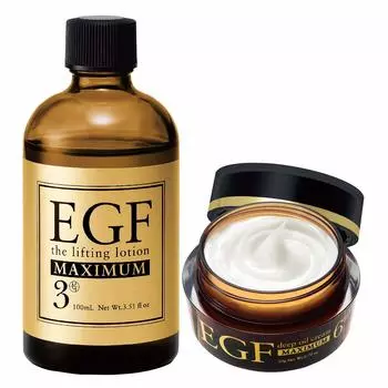 EGF Maximum set 100 мл крем Сделано в Японии Высококонцентрированный уход за кожей против старения Сделано в Японии Увлажнение Высокоувлажняющий Для стареющей кожи Линия использования