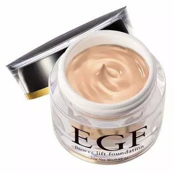 EGF Powerlift Foundation 25 г 3 месяца Кремовая основа для ухода за кожей с эффектом старения [SPF50+ PA++++ / / Прибл.. поставлять] (Чистый природный)