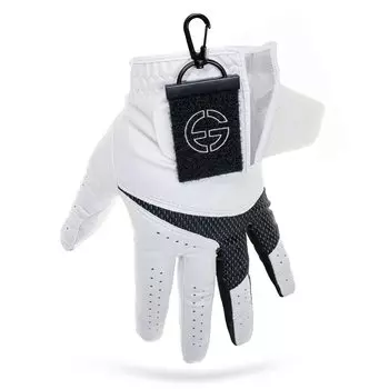 EGG PRO Golf Glove Holder 2 Pieces Double Side Loop Glover Keeper Golf Gift Easy to Carry Gloves - - - белый