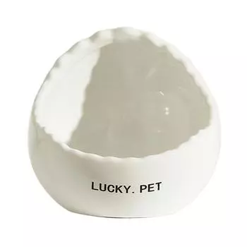 Egg Shaped Feeder Bird Bowl Creative Bird Food Container Parrot Bird Food Bowl Birds