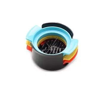 Egg Slicer 3 In 1 Cut Eggs Cooked Eggs Cutter Household Boiled Eggs Creative Tools Bento Cut Flower Shaper Kitchen Accessories