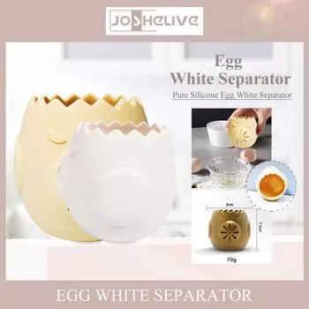 Egg White Separator Cute Cartoon Model Kitchen Accessories Easy Separation of Egg Whites and Yolks Ceramics Cooking Kitchen Tool