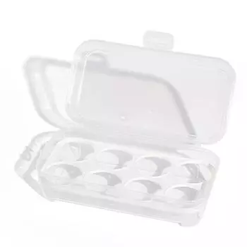 Eggs Box Case Shockproof Egg Holder Kitchen Container Camping Gear (8 Grids)