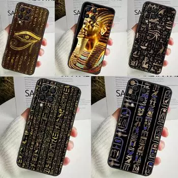 Египетский фараон египетский для Samsung Galaxy M15 M55 M13 M33 M53 M21 M31 M51 M30s M20 M14 M34 M54 M12 M32 M52 чехол Samsung M21