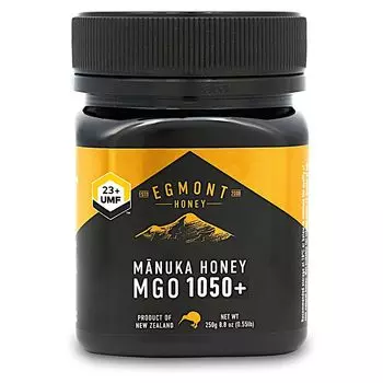 Egmont Honey Manuka Honey, новозеландский сырой мед, индивидуально упакованный UMF23+/MGO1050+ (250г (х 1))