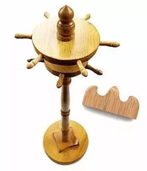 Его держатель для кистей на руку вмещает 11 бамбуковых круглых подставок для каллиграфии, каллиграфических кистей, подвесных украшений для поделок, аксессуаров для легкой сборки King s