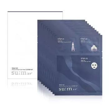 его:m37 Degree Waterful Marine Relief Гелевая маска 10 листов