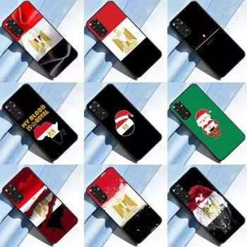 Egypt Flag For Redmi Note 11 Pro Case For Redmi Note 8 9 10 Pro 11S 10S 9S 8T 9A 10A 10C Phone Case Redmi 9
