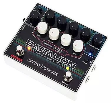 EHX Electro Harmonix Effector Battalion Bass Preamp DI и [Предмет]